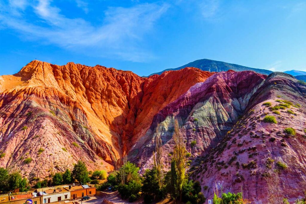 Quebrada de Humahuaca desde Tilcara