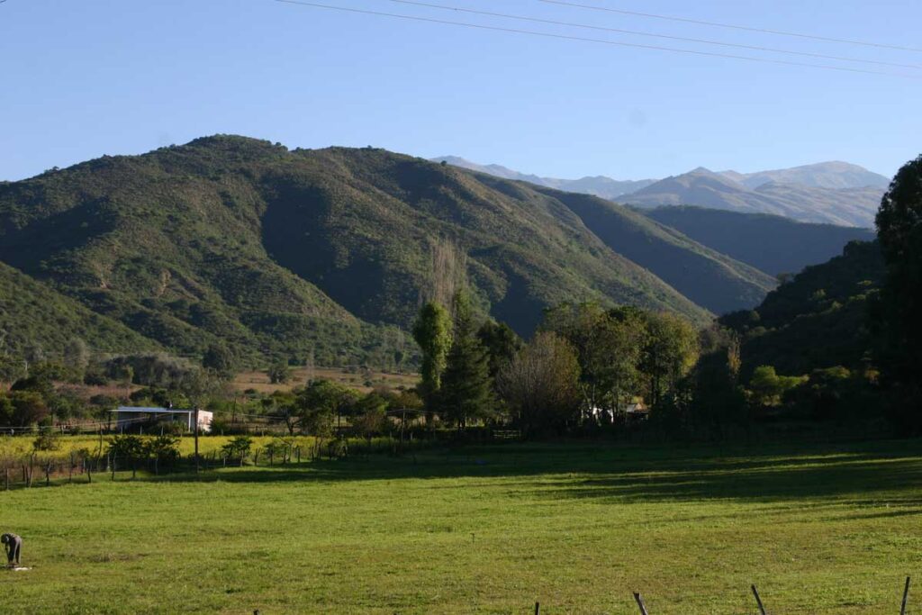 Paisaje serrano de San Pedro de Colalao
