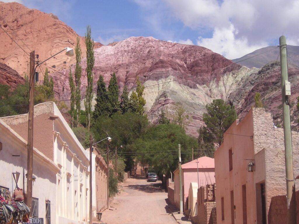 Quebrada de Humahuaca desde Purmamarca