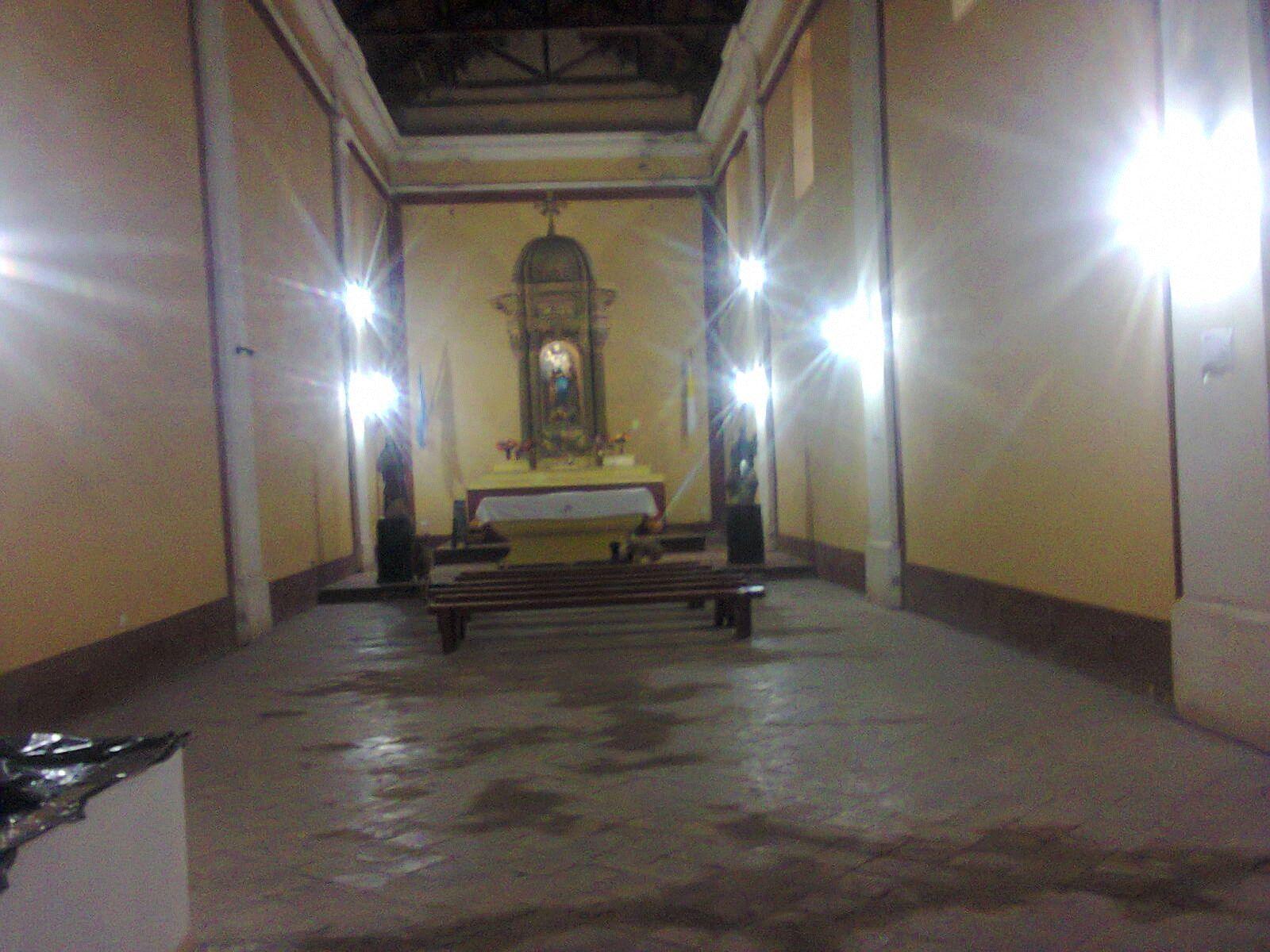 Interior del templo jesuítico de San José de Lules