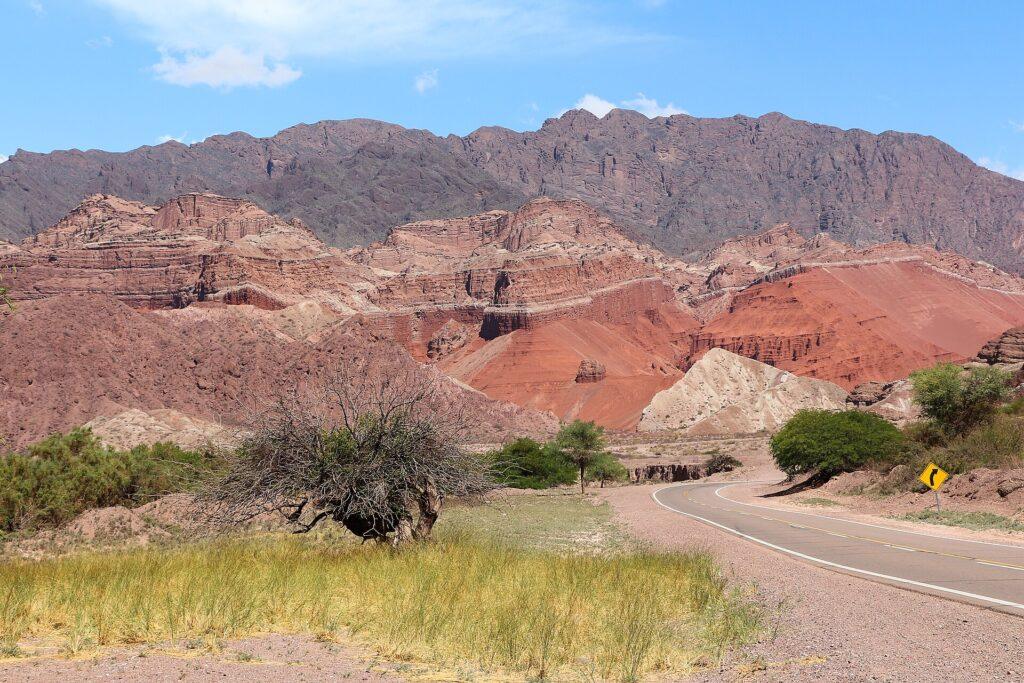 Quebrada de las Conchas camino a Cafayate en la Ruta del Vino de Altura