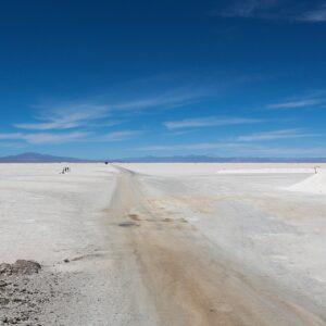 Salinas Grandes, salar de la Puna entre Jujuy y Salta