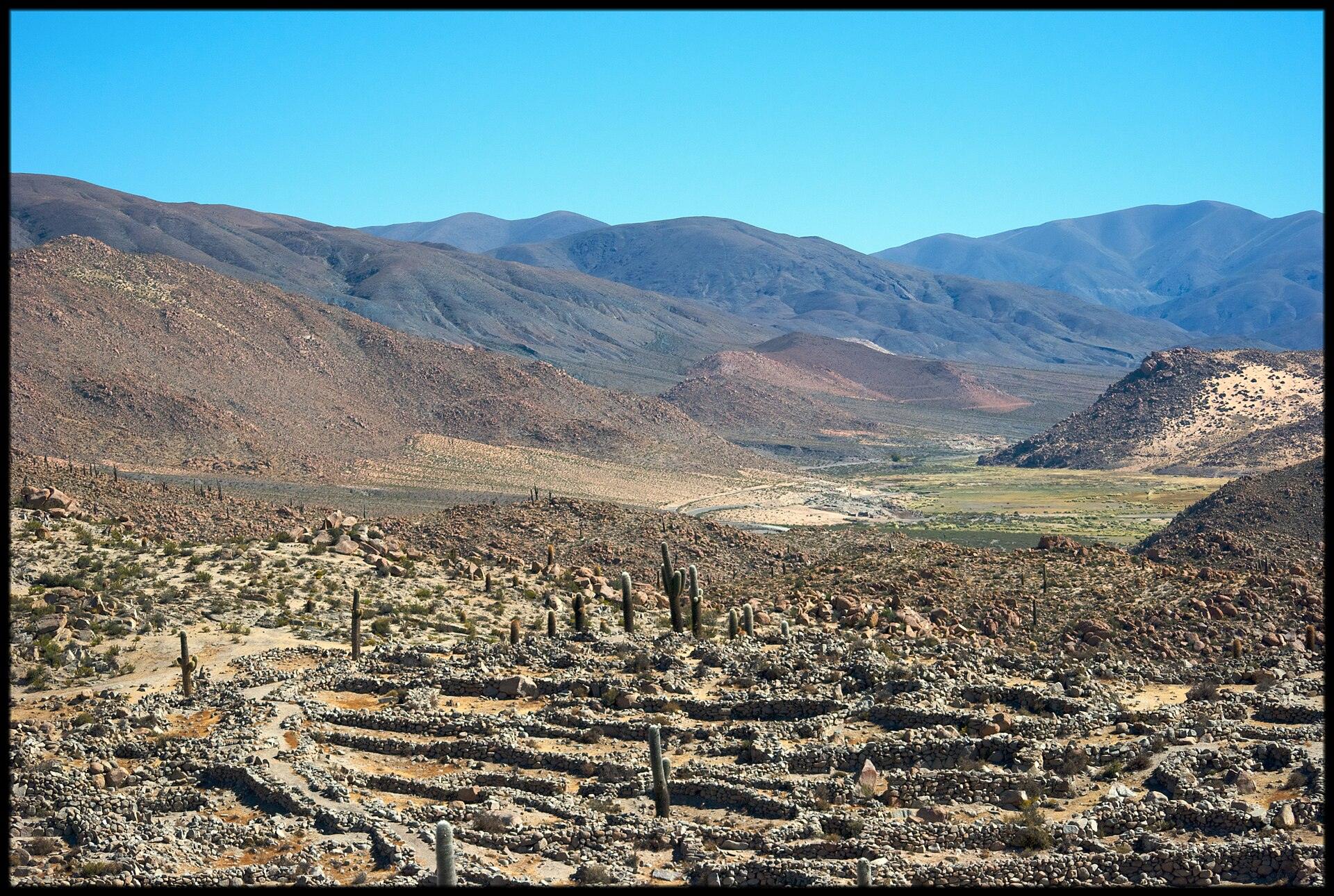 Ruinas preincaicas de Santa Rosa de Tastil, en el camino a San Antonio de los Cobres